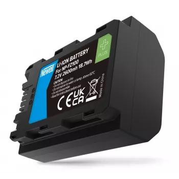 Newell Plus Replacement Battery NP-FZ100 for Sony Cameras, 2280mAh, 7,2V, Li-ion, Black