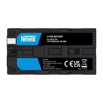 Newell Keičiamoji baterija NP-F770, skirta Sony vaizdo kameroms, 4400 mAh, 7,4 V, ličio jonų