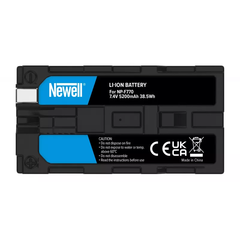 Newell Keičiamoji baterija NP-F770, skirta Sony vaizdo kameroms, 4400 mAh, 7,4 V, ličio jonų