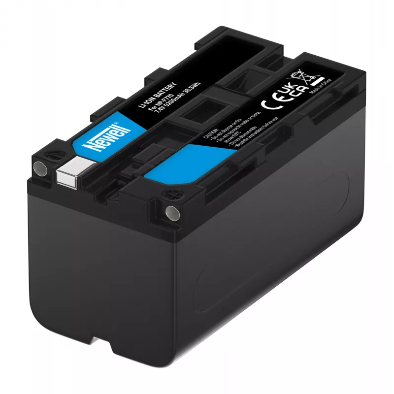 Newell Keičiamoji baterija NP-F770, skirta Sony vaizdo kameroms, 4400 mAh, 7,4 V, ličio jonų