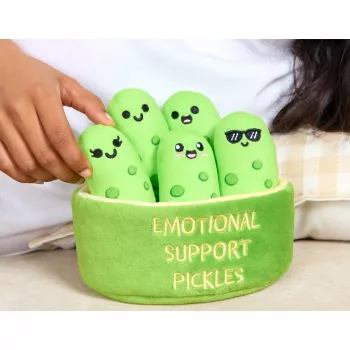 Just Play Emotional Support Pickles Plush Toy