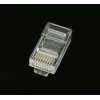 Gembird LC-8P8C-001/50 RJ45 Cat5e Connector 8P8C 30µ Gold Plating 50-Pack Transparent