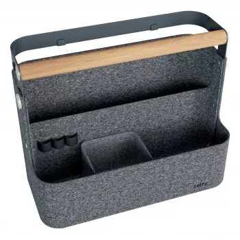 Esselte Leitz Leitz protable deskorganizer clampa stalviršio organizatorius baltas