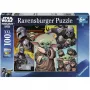 Ravensburger vaikų dėlionė „Žvaigždžių karai – Mandalorianas ir Grogu“ (100 detalių)