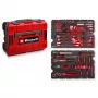 Einhell E-CASE 370570 80 dalių universalus įrankių rinkinys (raudonas/juodas)