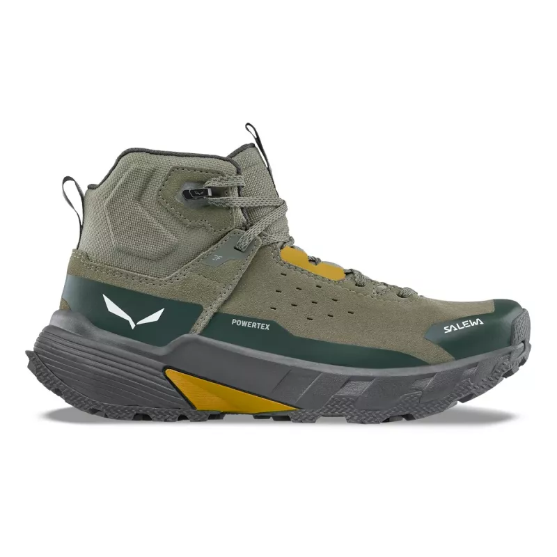 SALEWA Pedroc 2 Leather Mid PTX Green Shoes