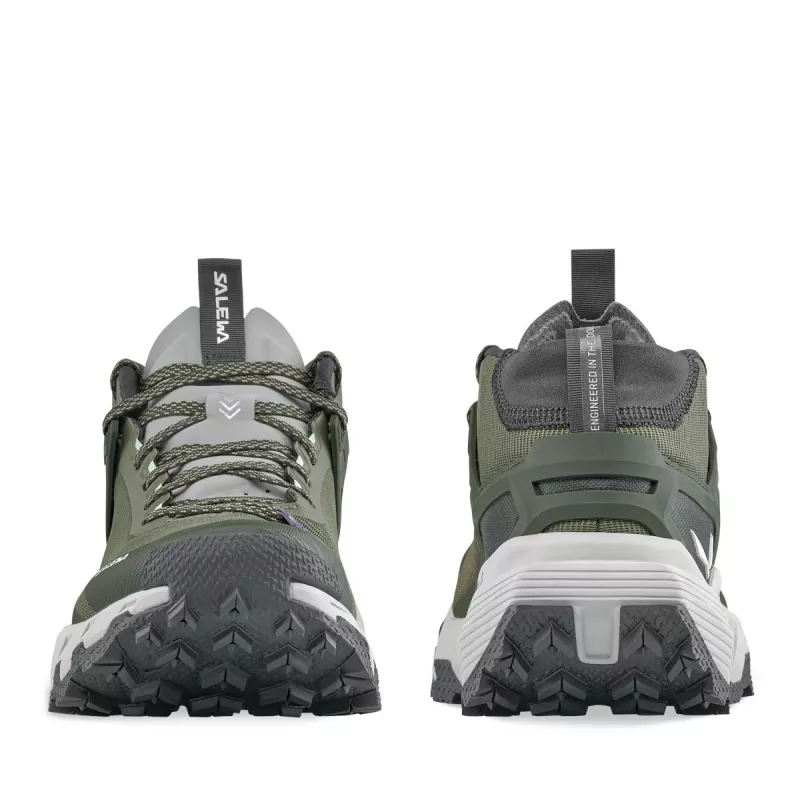 SALEWA Pedroc 2 Mid PTX moteriški žygiavimo batai - Dark Olive