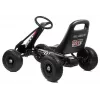 LEAN TOYS LEAN CARS A-15 Go-Cart juodas su pripučiamais ratais