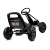 LEAN TOYS LEAN CARS A-15 Go-Cart juodas su pripučiamais ratais