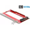 DeLOCK U.2 į M.3 / NF1 keitiklis – PCIe 4.0 NVMe adapteris, SFF-8639 į SFF-8611/8612