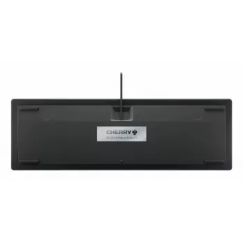 CHERRY Contour Design Active Key AK-C8112 pilno dydžio laidinė USB klaviatūra su žirkliniais jungikliais, QWERTY išdėstymas, juoda