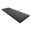 CHERRY Contour Design Active Key AK-C8112 pilno dydžio laidinė USB klaviatūra su žirkliniais jungikliais, QWERTY išdėstymas, juoda