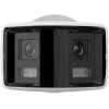 Hikvision DS-2CD2T47G2P-LSU/SL 4MP AcuSense lauko bullet IP vaizdo kamera su 2,8mm objektyvu, balta šviesa, dvipusiu garsu, blykstės signalu, PoE