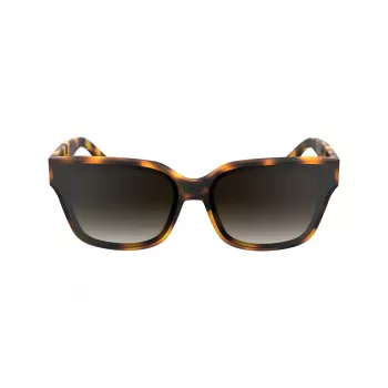 KARL LAGERFELD KL6161S-240 Moteriški Akiniai Nuo Saulės, Havana Brown su Rudais Gradientiniais Lęšiais, 63/14/140 mm