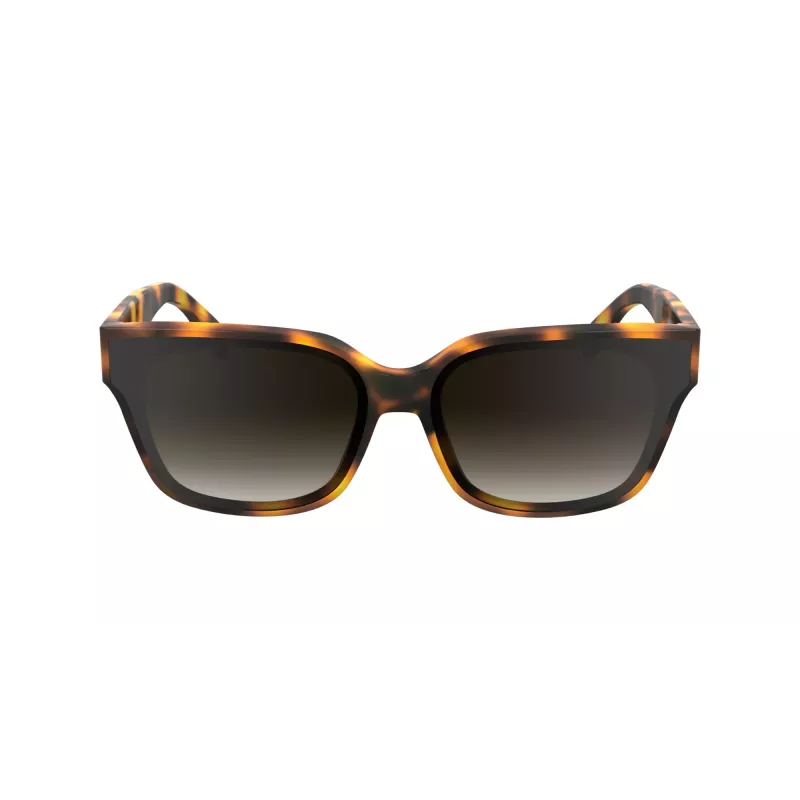 KARL LAGERFELD KL6161S-240 Moteriški Akiniai Nuo Saulės, Havana Brown su Rudais Gradientiniais Lęšiais, 63/14/140 mm
