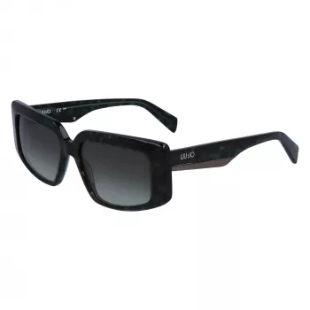 LIU JO Moteriški Akiniai nuo Saulės LJ791S-428 Cat Eye Mėlyni Gradientiniai Acetatas UV400 54mm