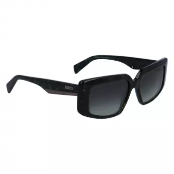 LIU JO Moteriški Akiniai nuo Saulės LJ791S-428 Cat Eye Mėlyni Gradientiniai Acetatas UV400 54mm