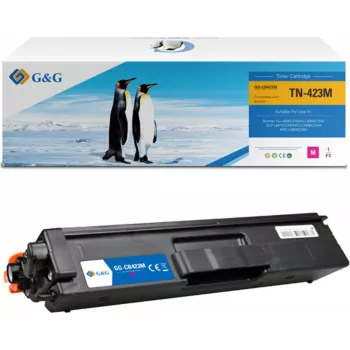 G&G XL Toner kasetė, suderinama su Brother TN-423M, purpurinė (magenta)