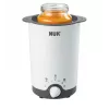 NUK Thermo 3-in-1 buteliukų ir maisto šildytuvas su garų technologija, baltas/juodas, 7,6 cm kamera