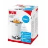 NUK Thermo 3-in-1 buteliukų ir maisto šildytuvas su garų technologija, baltas/juodas, 7,6 cm kamera