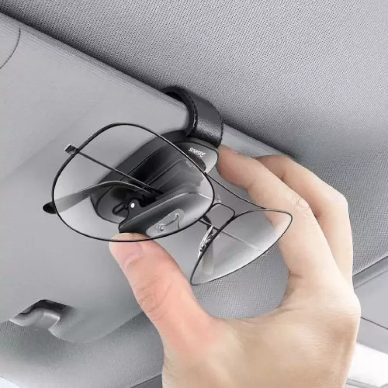 Baseus Platinum akinių laikiklis automobiliui (spaustukinis) juodas ACYJN-B01