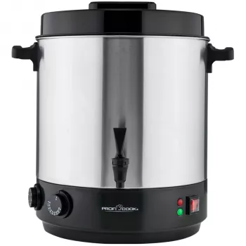 PROFI COOK Automatinis sterilizatorius ir karštų gėrimų dozatorius PC-EKA 1283, nerūdijančio plieno korpusas, 32 litrai, nuolatinis temperatūros reguliavimas - 1 vnt. (501283)