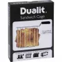 Dualit 00510 skrebučių krepšelis skrudintuvui – nerūdijantis plienas, juoda rankena, pora