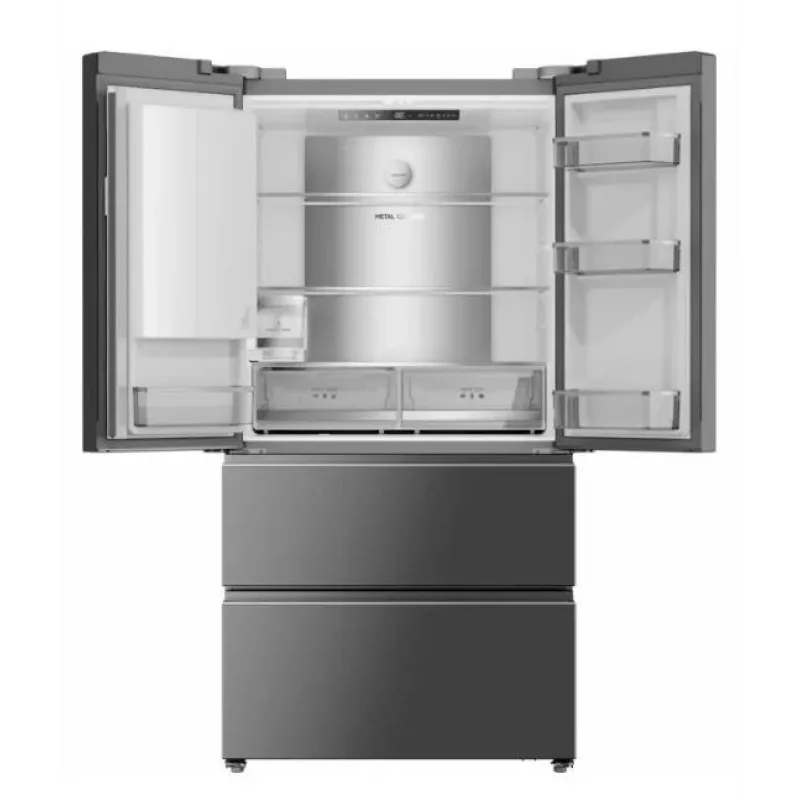 DREAME DRF560WMXEEUP French Door šaldytuvas-šaldiklis, 561 L, Platinum Inox, Wi-Fi, No Frost