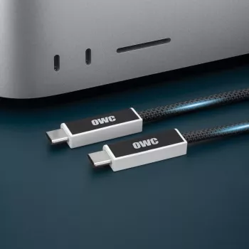 OWC Active Optical USB4 USB-C laidas 3 m (10 pėdų) - 40 Gbps, 100 W, juodas