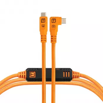 Tether Tools TetherPro USB-C Optima 10G Right-Angle Orange 4,6m
