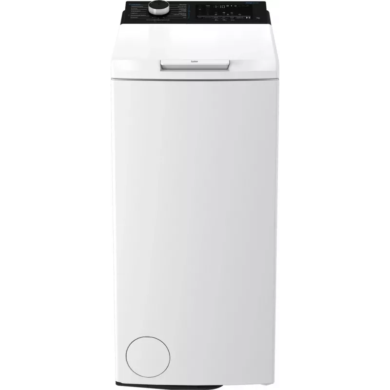 BEKO TB721DBVESPL priekinio pakrovimo skalbimo mašina, 7 kg, 1200 aps./min., balta/juoda