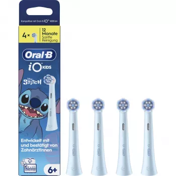 Oral-B iO Kids Stitch pakeičiamos šepetėlių galvutės, 4 vnt.