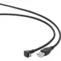 Gembird USB 2.0 laidas USB-A – Micro-USB-B 1,8 m juodas 90 laipsnių kampu