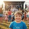 Momini vaikiškos triukšmą slopinančios ausinės Milo Black