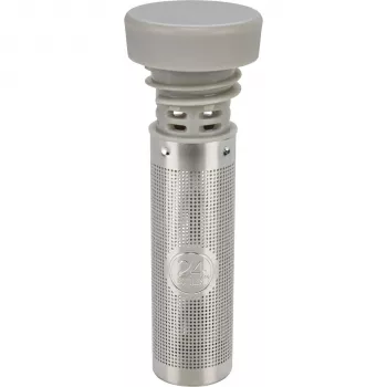 24Bottles Infuser Lid Grey – nerūdijančio plieno ir silikono užsukamas dangtelis su infuzoriumi