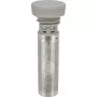 24Bottles Infuser Lid Grey – nerūdijančio plieno ir silikono užsukamas dangtelis su infuzoriumi