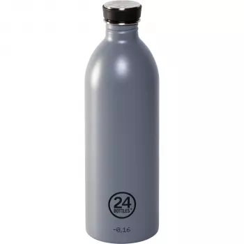 24Bottles Urban Bottle 1000 ml Formal Grey Nerūdijančio plieno butelis su užsukamu dangteliu