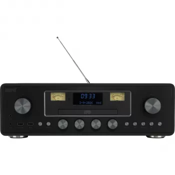 IMPERIAL DABMAN 280 CD DAB+ FM Stereo Radio su Bluetooth 5.4, CD grotuvu, USB, juodas