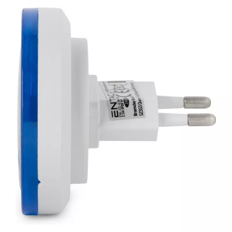 ENTAC Night Light 0,5W Circular Cool White Blue Twilight Sensor