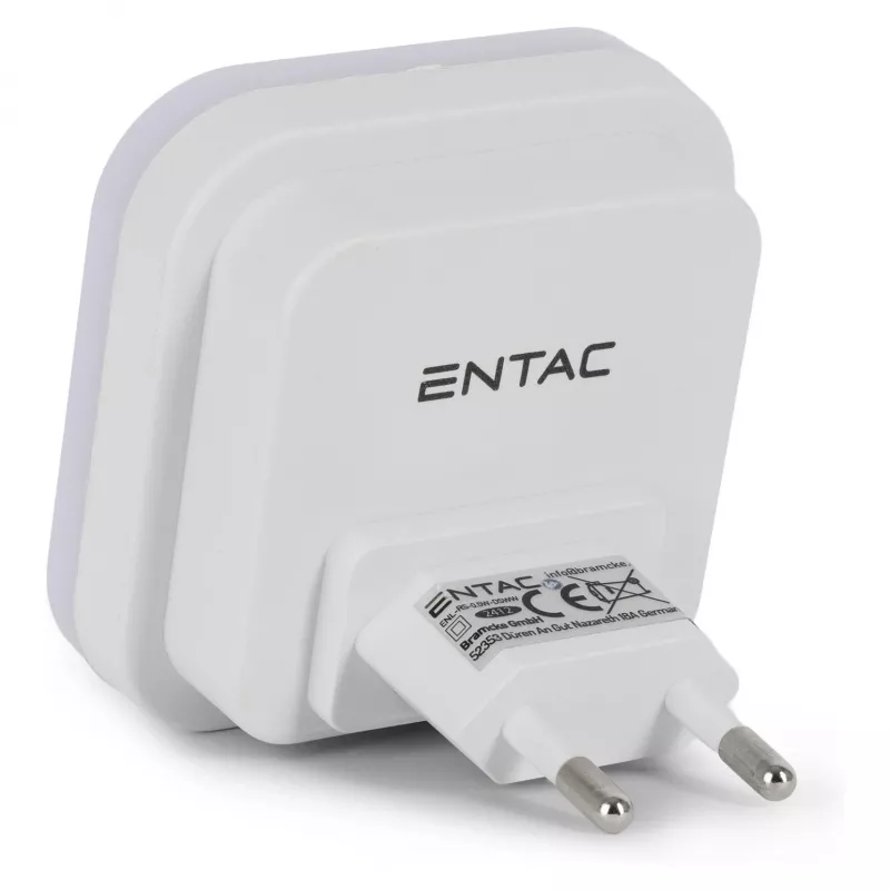 ENTAC Night Light 0,5W Square Warm White Dusk-to-Dawn Sensor