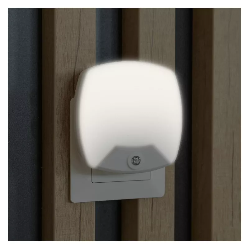 ENTAC Night Light 0,5W Square Warm White su prieblandos jutikliu