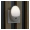 ENTAC LED Night Light 0,5W Oval Warm White with Dusk Sensor