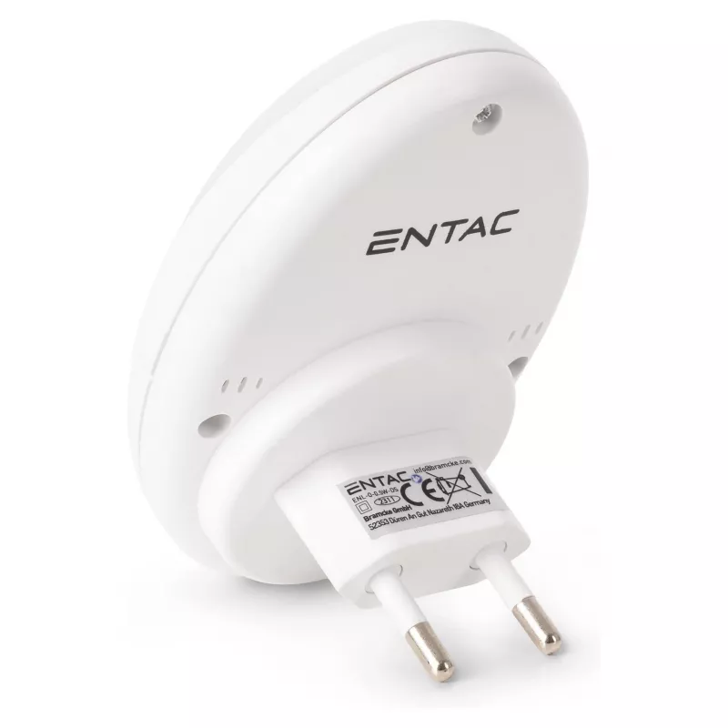 ENTAC LED Night Light 0,5W Oval Warm White with Dusk Sensor