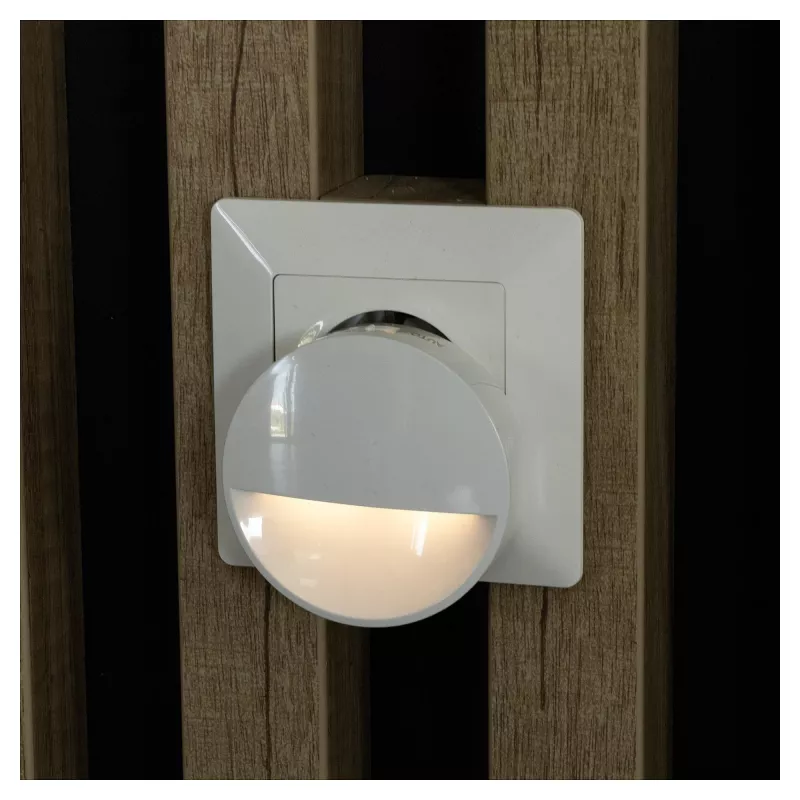 ENTAC Night Light 0,8W CDS Twilight Sensor (be PIR jutiklio)