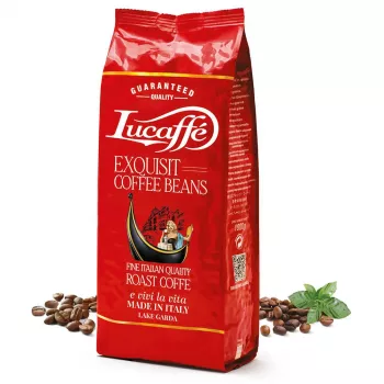 LUCAFFE' Exquisit kavos pupelės 1 kg