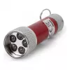 ENTAC 5 LED raktų pakabuko žibintuvėlis, raudonas