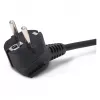 ENTAC Power Strip 3-Way 1,5m Switch Blue
