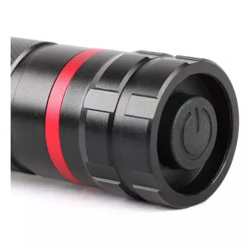 ENTAC EFL-ZOOM-5W-ALU Zoomuojamas LED žibintuvėlis 350 liumenų, juodas