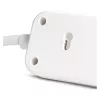 ENTAC Power Strip 4-Way su 1x USB-A ir 1x USB-C, 1,5 m, balta