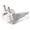 ENTAC Power Strip 4-Way su 1x USB-A ir 1x USB-C, 1,5 m, balta